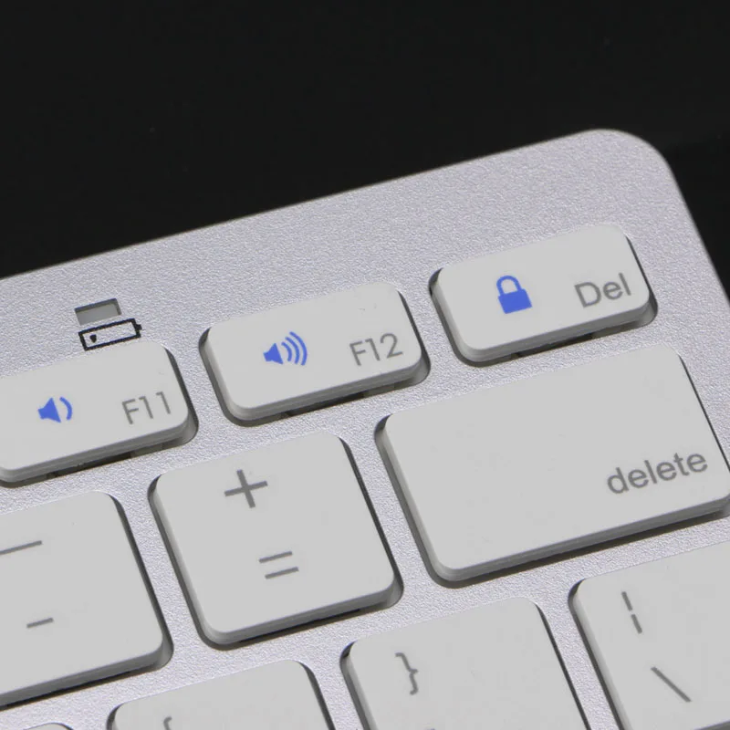 Новая короткая ультра тонкая беспроводная bluetooth клавиатура для iPad Air 2 mini 1 \ 3 4 Galaxy
