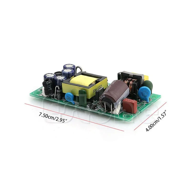 Вход AC85-265V двойной выход преобразователь переменного тока в постоянный, Мощность модуль питания изоляции Выход 24 V/5 V