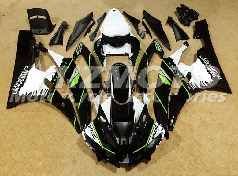 

Новые наборы обтекателей, подходящие для Yamaha YZF 600 R6 06 07 YZF-R6 2006 2007, набор обтекателей из АБС-пластика для мотоциклов, белый, черный