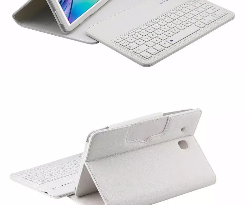 Чехол для samsung GALAXY Tab E 9,6 T560 T561 Съемный беспроводной Bluetooth клавиатура портфель чехол-книжка+ подарок