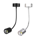 Современный светодиодный настенный светильник COB 5 Вт гибкий шланг гибкий кронштейн светильник прикроватный светильник для чтения настенный Точечный светильник для ванной комнаты AC85-265V