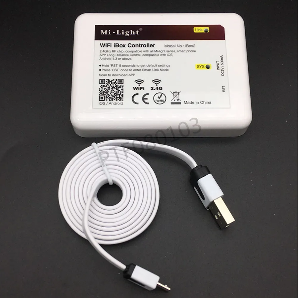 DC5V Wifi iBox2 Mi. light беспроводной контроллер совместим с IOS/Andriod системой беспроводного