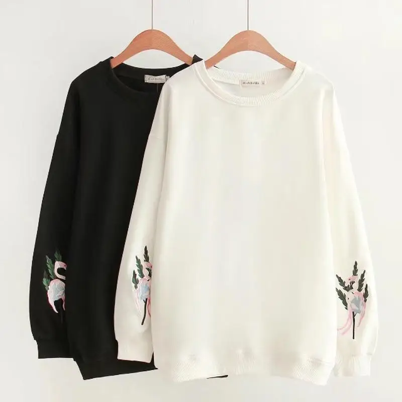 F21 осенние повседневные толстовки 3XL плюс Размер Женская одежда Tops модная