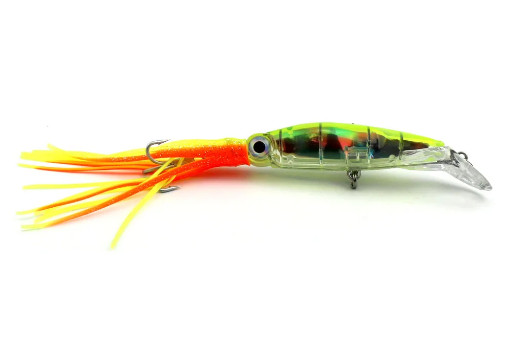 6 цветов рыболовные приманки isca Crankbait Swimbait 14 см 42 г поддельная Рыба приманки с крючками рыболовные снасти инструмент кальмар - Цвет: 1