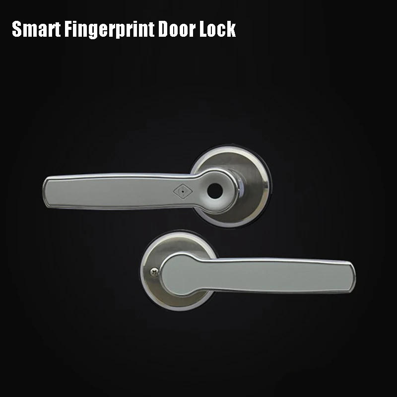 Умный замок отпечатков пальцев механический ключ ручка засов интеллектуальный