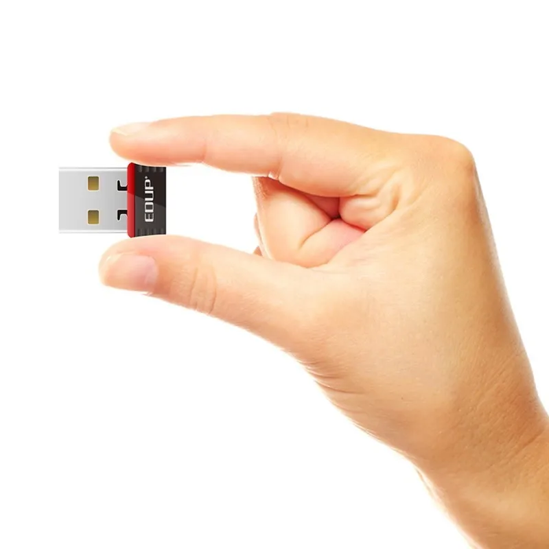 EDUP EP-N8508 мини USB беспроводной адаптер LAN 802.11N 150 м wifi нано-карта ключ компьютер wifi realtek 8188us чипсет Розничная коробка