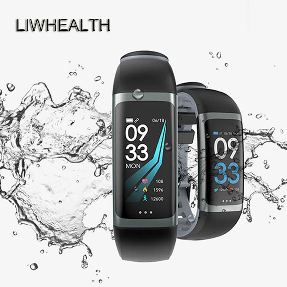 Цветные Смарт-часы для мужчин/женщин Reloj Inteligent HR BP Smartwatch приложение gps подходит для IOS/huawei/Xiaomi Montre подключения PK B57/Q9