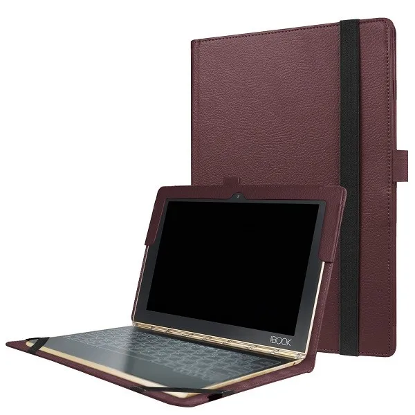 Чехол книжка с клавиатурой для Lenovo YOGA Book 2016 10 1 дюйма из ПУ кожи|keyboard case|leather