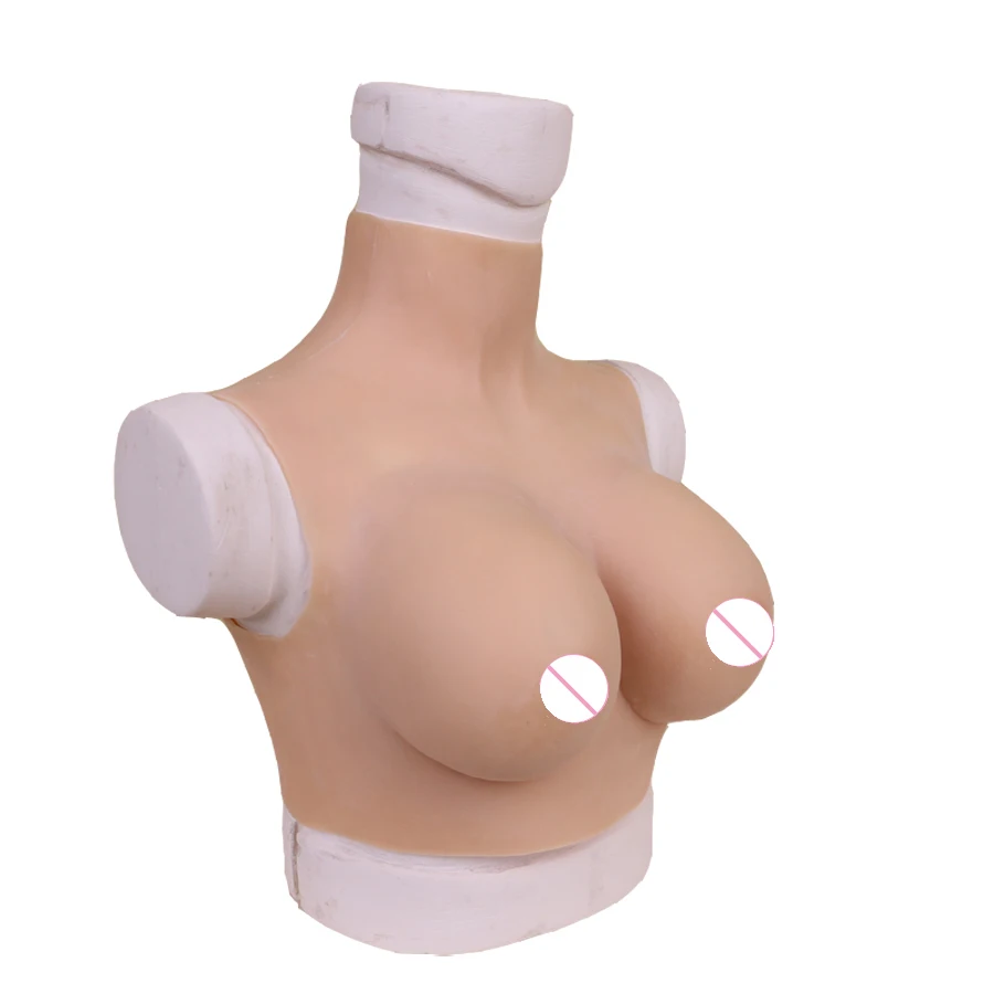 SHANGGHXINsilicone большие поддельные формы груди C чашка Реалистичная crossdressing накладные