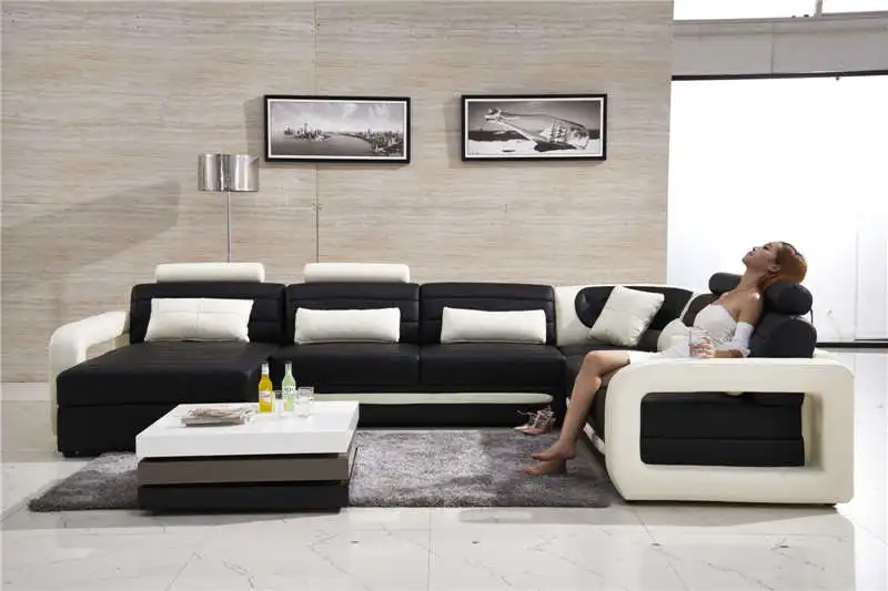 Диван кровать из натуральной кожи для гостиной высокое качество Лидер продаж|room