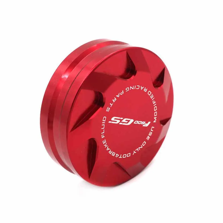 Front Brake Fluid Reservoir Cover Cap For BMW F800GS F700 F 800GS 2008-2015 2014 Motorcycle Accessories With Logo Red | Автомобили и