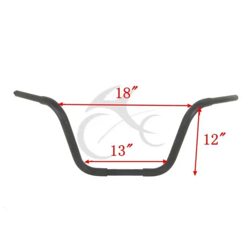 Ape Hangerbar 1 1/4 &quot12&quot Rise руль для Harley Softail FLST FXST Sportster XL 883 1200 | Автомобили и мотоциклы