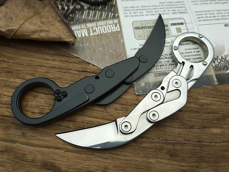 LCM66 механический karambit Скорпион коготь нож открытый кемпинг джунгли выживания битва Фиксированным Лезвием Охотничьи ножи самообороны тоже