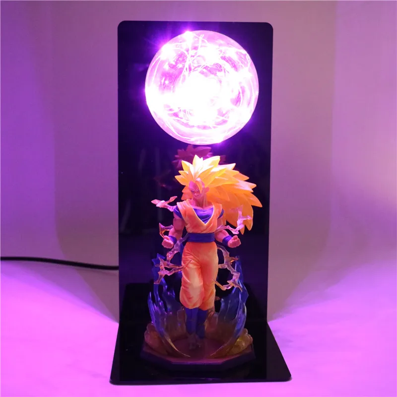 Dragon Ball Z Супер Saiyan Сын Гохан Аниме DragonBall фигурки Ночной светильник Настольная лампа экшн статуэтки коллекционные модели игрушки