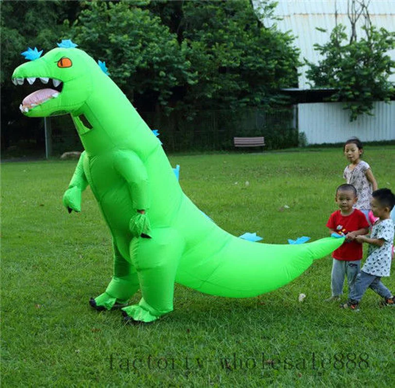 Надувной костюм талисмана динозавра T-Rex костюмы для костюмированной вечеринки