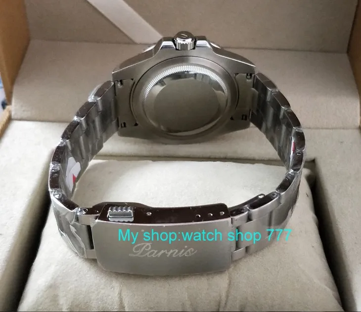 Светящиеся Мужские часы с черной керамической рамкой 40 мм|bezel ceramic|bezel gmtbezel watch |