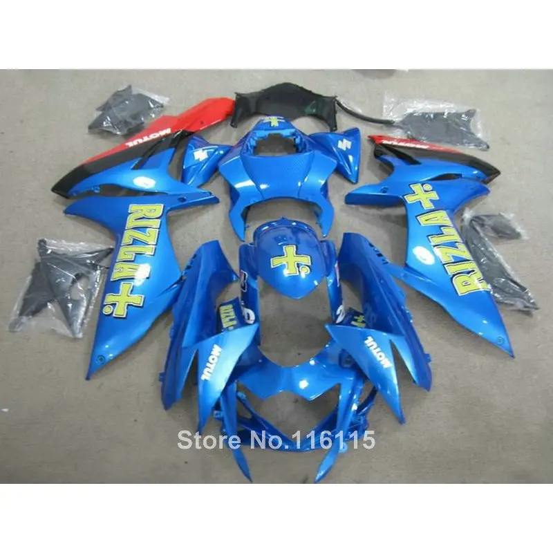 

Инжектор ABS обтекатель комплект для SUZUKI K8 GSXR 600 750 2008 2009 2010 Красный Синий Черный GSXR600 GSXR750 08 09 10 мотоциклетные обтекатели