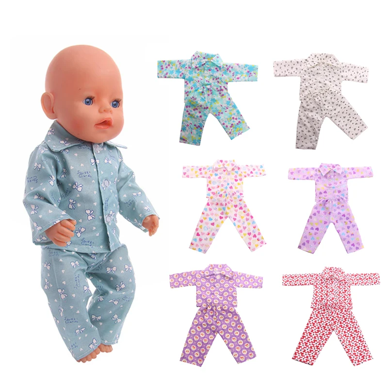 Handmade Doll pajamas suit the best gifts for 18 inch American and 43cm baby doll clothes accessoreis | Игрушки и хобби
