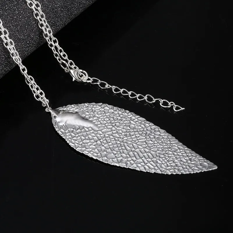 2016 модные Посеребренные Ювелирные наборы с листьями лучшие продажи дружеские