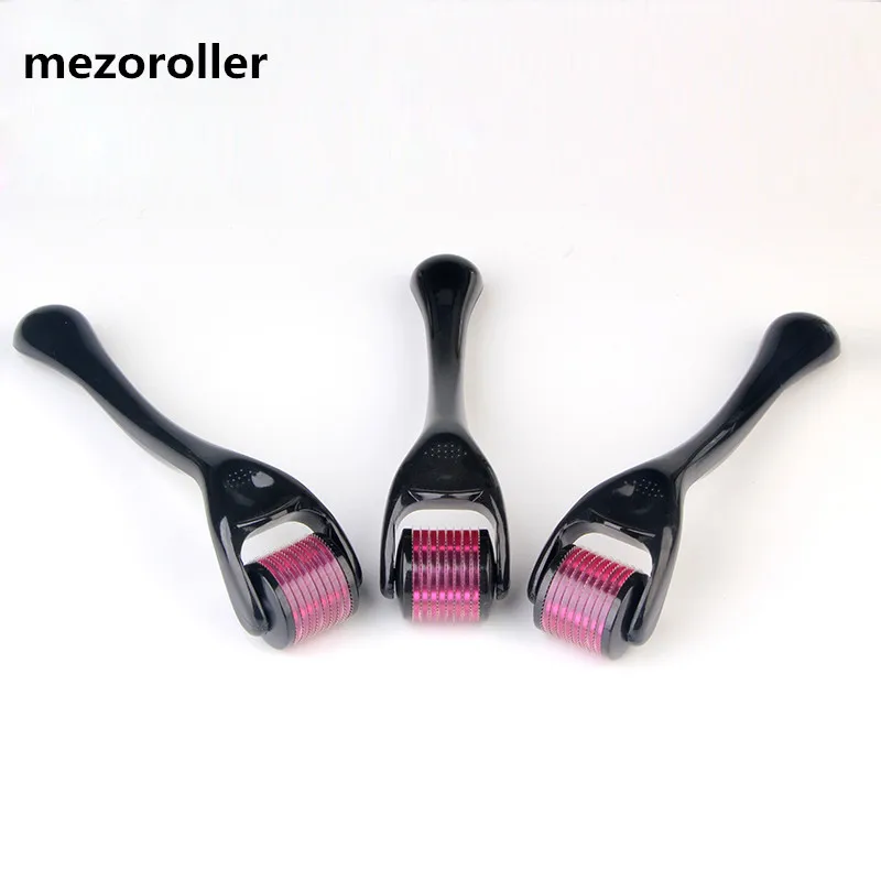 Микро игольчатый ролик Mezoroller Derma для ухода за кожей 540 игл mezo rodillo de Micro