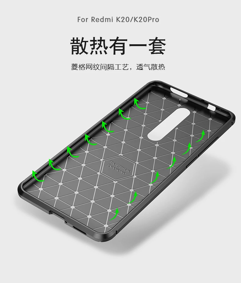 Чехол для Xiao mi Red mi K20 Pro mi 9T Pro mi 9T K20, чехол, роскошный армированный бампер, мягкий силиконовый карбоновый гелевый Чехол из ТПУ