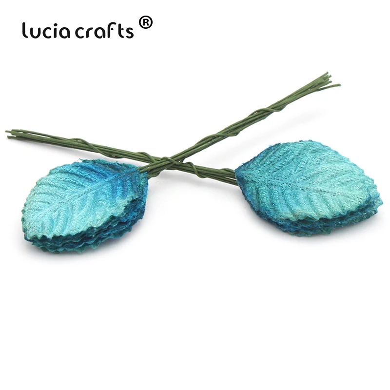 Декоративные искусственные листья Lucia crafts A0703 50 шт./100 шт.|Искусственные и сухие