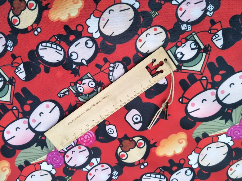 50*148 см классический мультфильм кукла Pucca DIY ручной работы ткань холст для