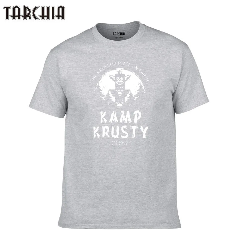 Летняя футболка TARCHIA Kamp Krusty Homme Повседневная Модная хлопковая плюс для мальчиков
