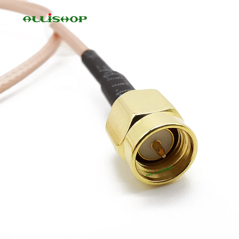 Соединитель SMA штекер RF обжимной кабель RG316 разъем Штекер Перемычка Pigtail Wi Fi