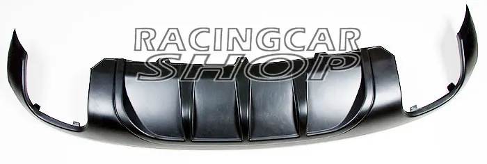 Неокрашенный стиль задний диффузор QUAD выпускной для AUDI A5 COUPE 2008-2011 A025F |