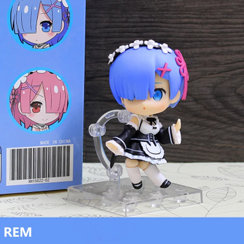 Re Life in a different world from zero Rem Ram экшн Фигурка 10 см Q версия wave ПВХ Модель Фигурки