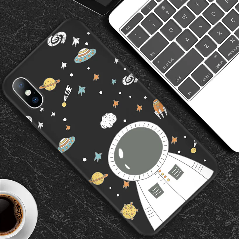 AC3383 Матовый Мягкий силиконовый чехол USLION для iPhone 11 XS Max XR X, чехол для телефона с сердечком для iPhone 7, 8, 6, 6 s Plus, 5 S, SE - Цвет: AC3383