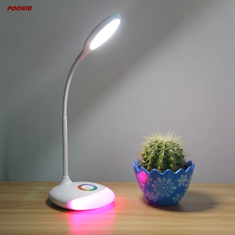 Светодиодная лампа Q6 5 Вт в пост. Тока USB зарядка|desk lamp|rgb desk lampdesk lamp light |