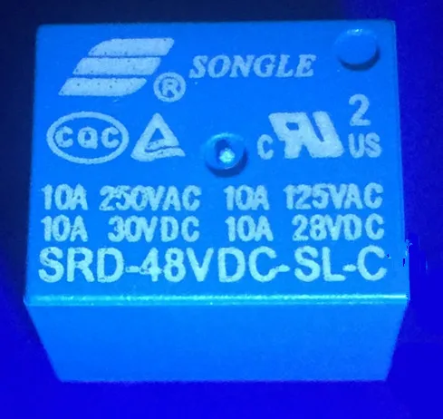 

wholesale 10pcs/lot relay SRD-48VDC-SL-C