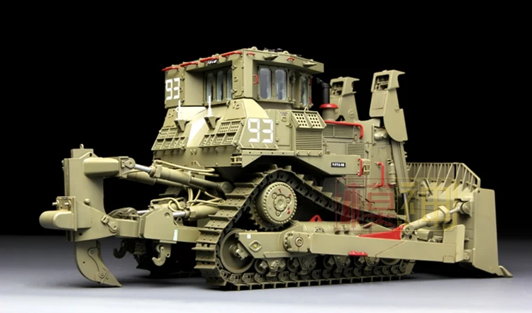 Военная Сборная модель инженерного автомобиля 1/35 Израиль D9R плюшевый медведь бронированный бульдозер SS002