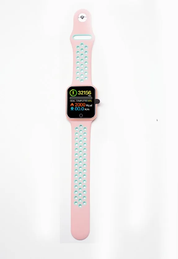 pink green Greentiger S226 Смарт-часы для мужчин и женщин фитнес-трекер монитор сердечного ритма умный Браслет кровяное давление шагомер Android IOS - Цвет: pink green