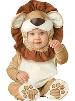 kids baby halloween fancy cosplay costumes dog pink elephant lion monkey tiger cow giraffe leopard christmas romper for child