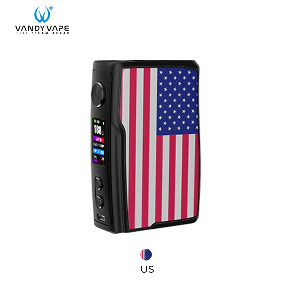 US Vandy Vape vwell водонепроницаемый стартер Vape мод совместимый с Vandyvape танк распылитель приложение управление электронная сигарета - Цвет: US