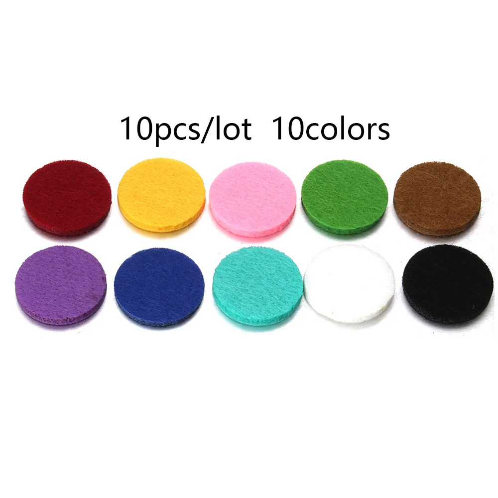 23mm Pads-10pcs Ювелирные изделия с диффузором Дерево жизни Сова освежитель воздуха нержавеющая вентиляционная освежитель эфирное масло диффузор автомобильный зажим подвески для ароматерапии - Окраска металла: 23mm Pads-10pcs