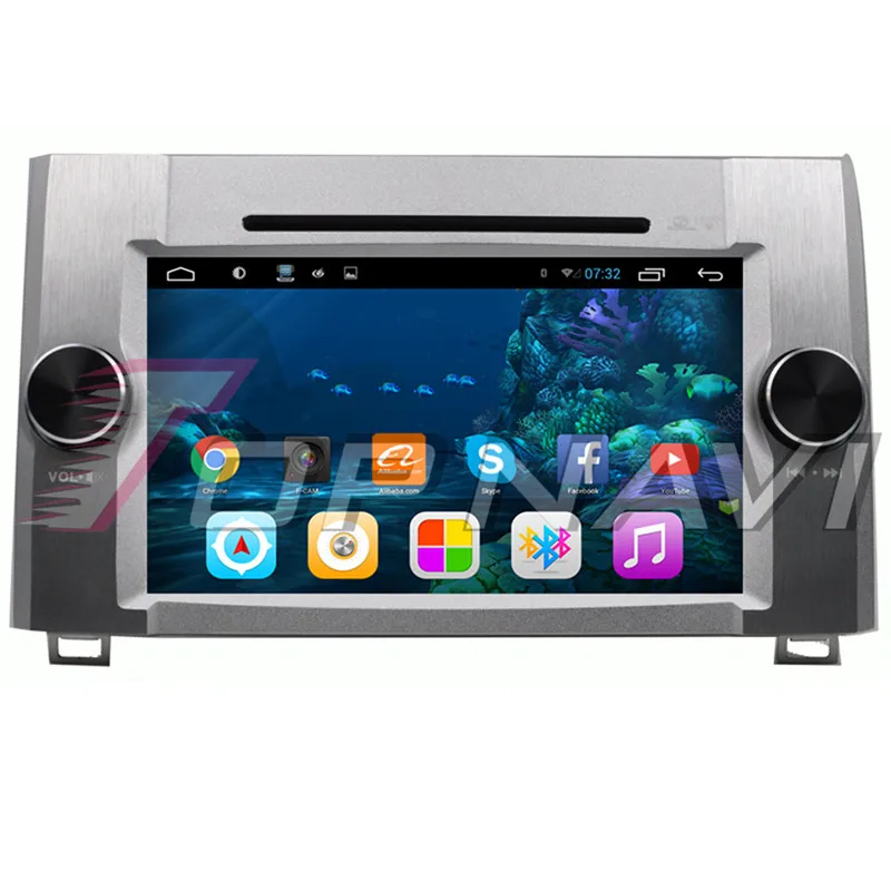 

Topnavi Android 7.1 Car DVD GPS Navigation for Toyota Tundra 2014- Autoradio Multimedia Audio Player Radio Stereo Octa Core 2Din