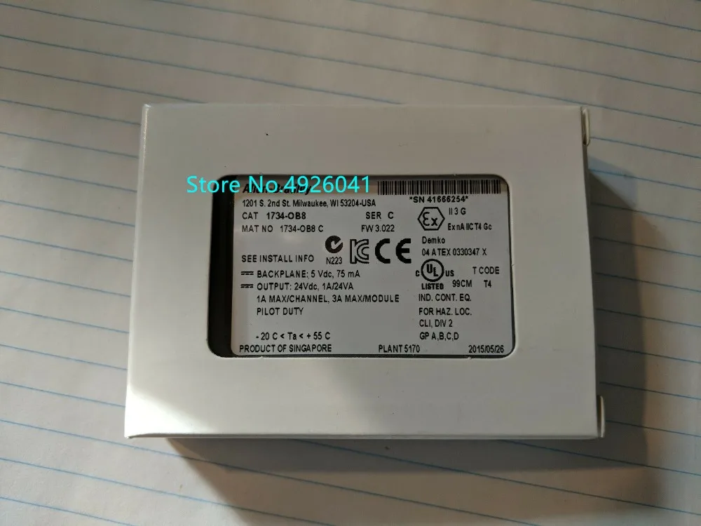 Цифровой выходной модуль 1734 OB8 0B8 1734OB8 POINT I/O 8 Point|Драйвер двигателя| |