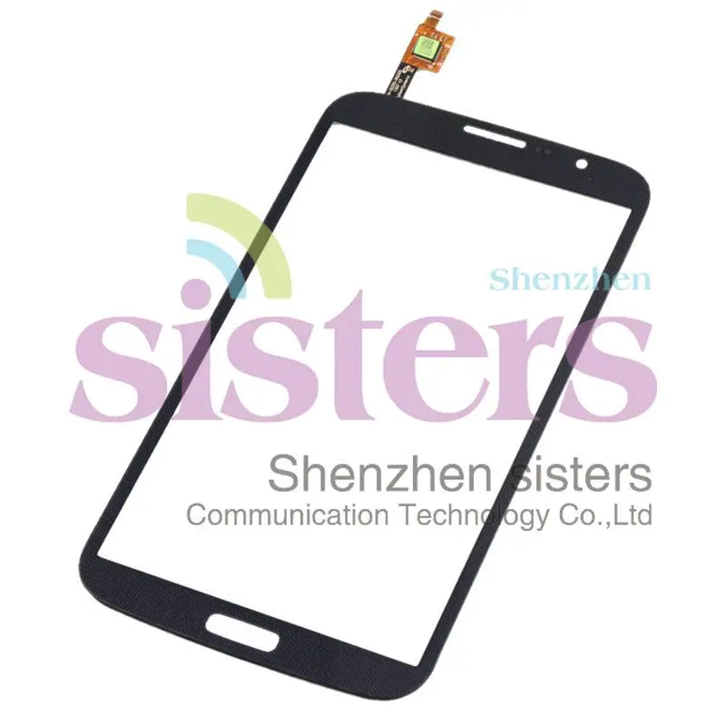 Темно-синий/белый сенсорный экран дигитайзер сменная панель для Samsung Galaxy Mega 6 3 i9200