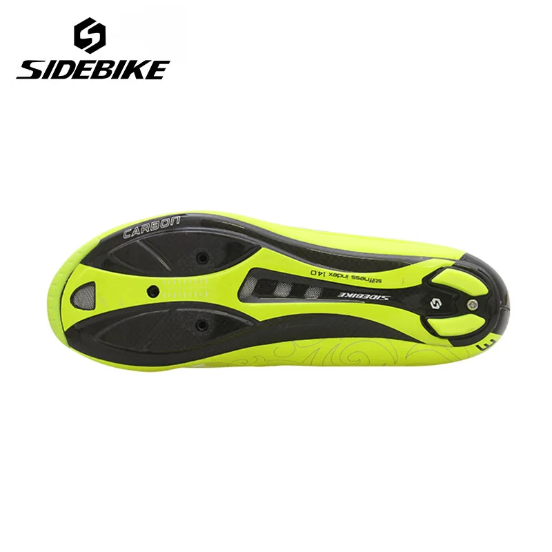Sidebike/Новинка Мужская обувь для шоссейного велосипеда с углеродистой подошвой