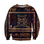 Свитшот унисекс, 3D джемпер, Свитшот из полиэстера, с длинным рукавом, в старинном стиле, для мужчин и женщин