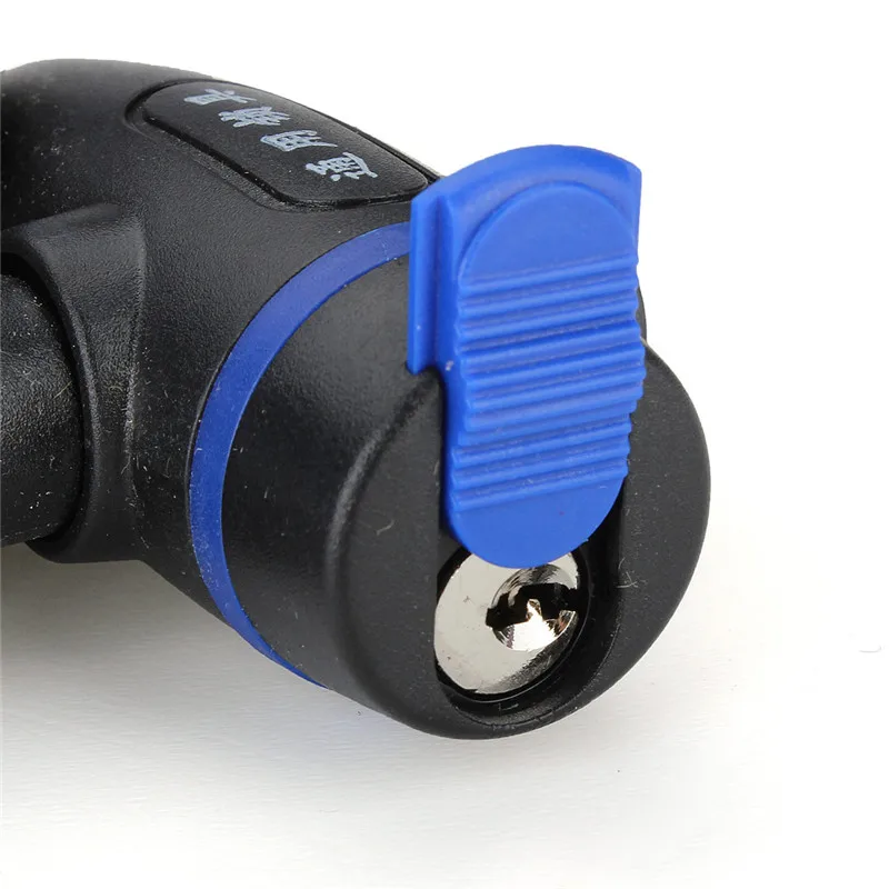 Новое поступление 12x1000 мм замок для безопасности велосипеда горного ключа