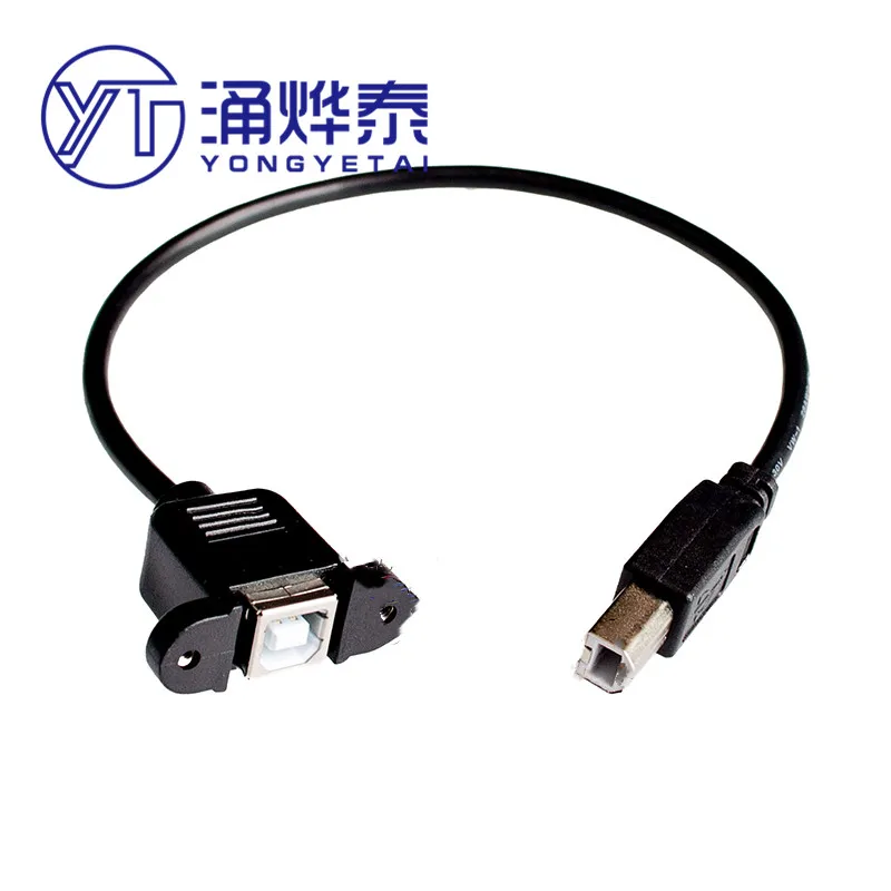 Порт для печати USB B удлинитель с винтовыми отверстиями может быть зафиксирован