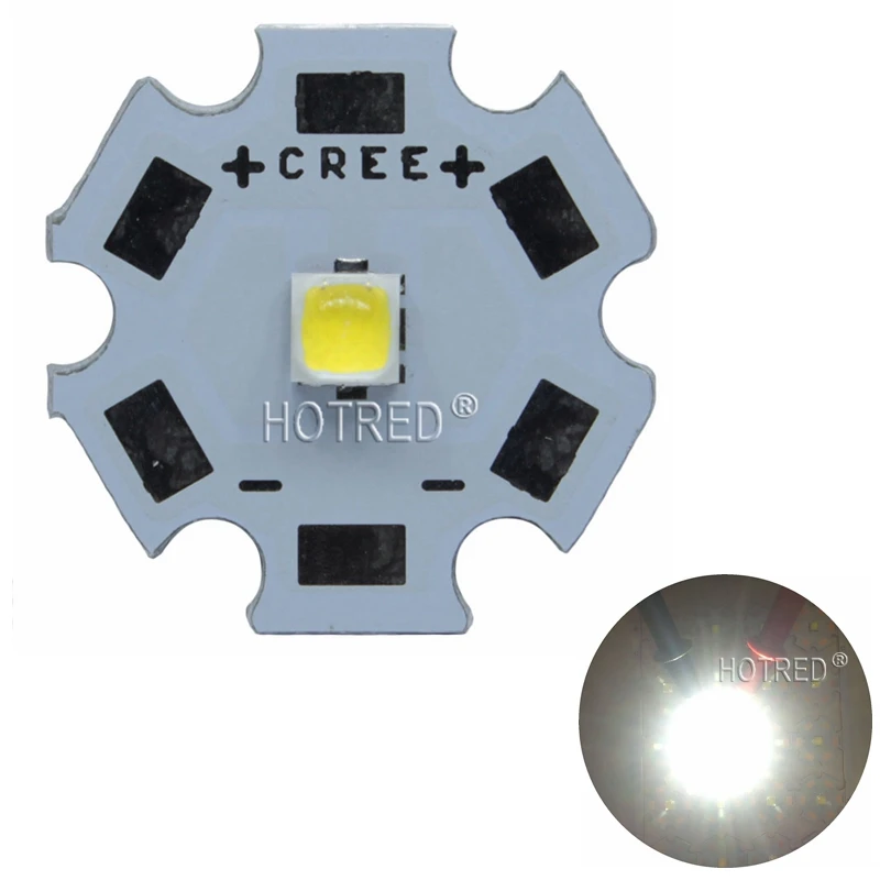 10 Вт Cree XPL XP-L светодиодный излучатель света белый 6500 к теплый белый 3000-3200 к 2,95-3,25 в с 8 мм 12 мм 14 мм 16 мм 20 мм PCB для DIY