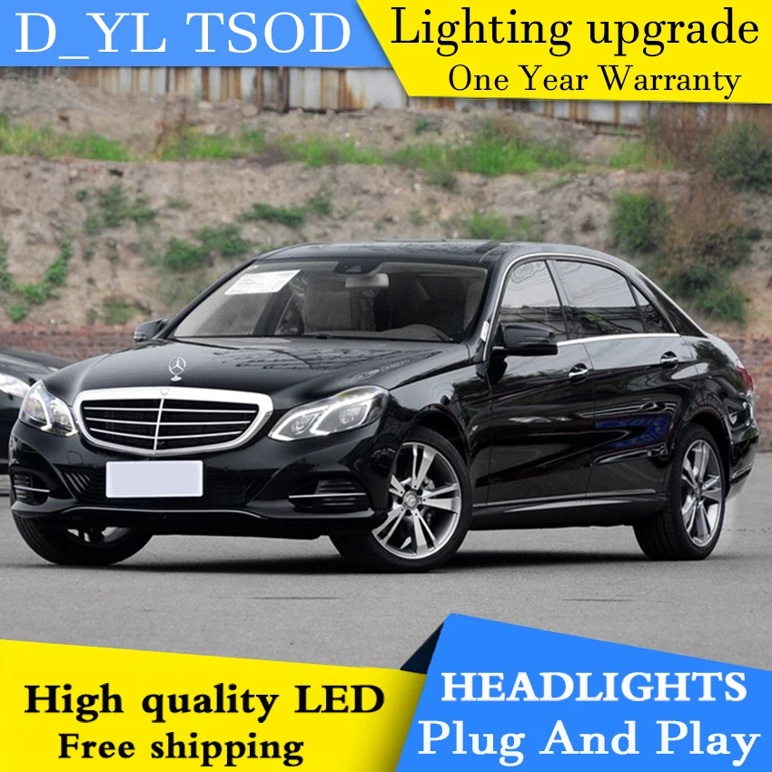 Стайлинга автомобилей головной светильник s для Benz e класс 2015 светодиодный