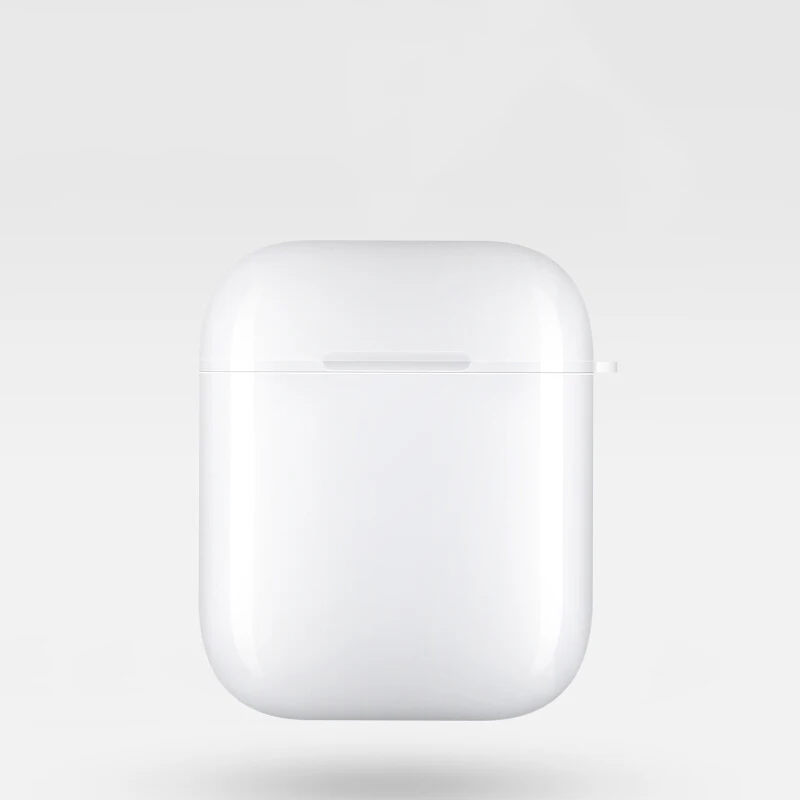 Suntaiho Qi Беспроводное зарядное устройство коробка для Apple airpods Bluetooth гарнитура Зарядка для Apple airpods беспроводной зарядное устройство коробка мини Чехол - Тип штекера: ordinary