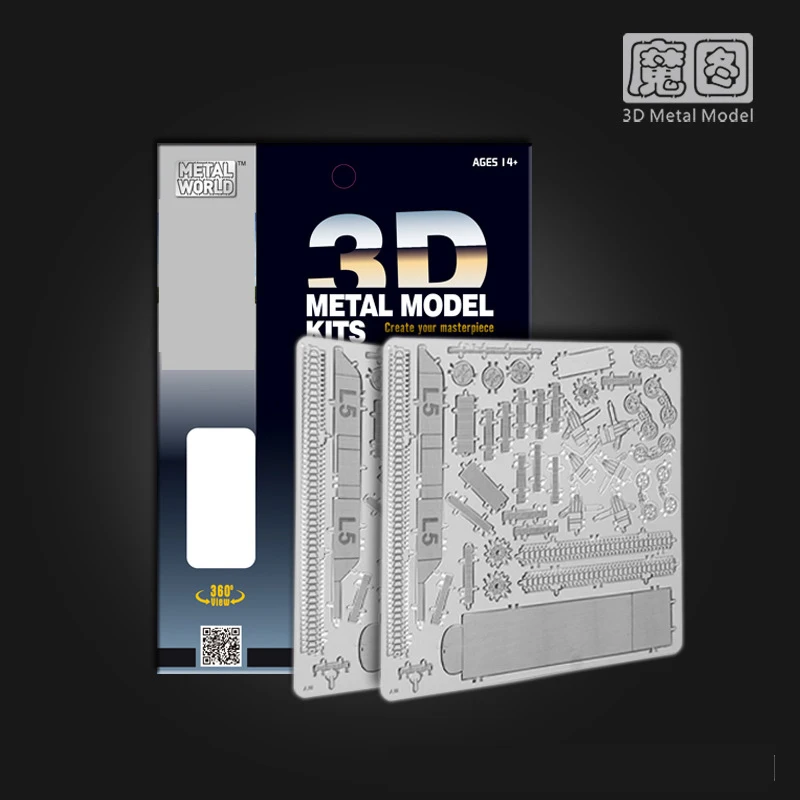 

HK Nan yuan 3D Metal Puzzle Mountain Bike DIY Laser Cut Puzzles Jigsaw Model For Adult Child Kids Educational Toys